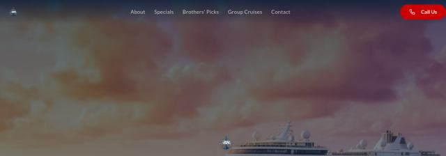 Tropical Cruise Planner site preview